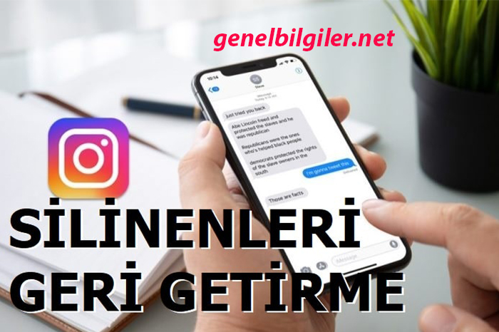İnstagram Silinen Mesajları Görme