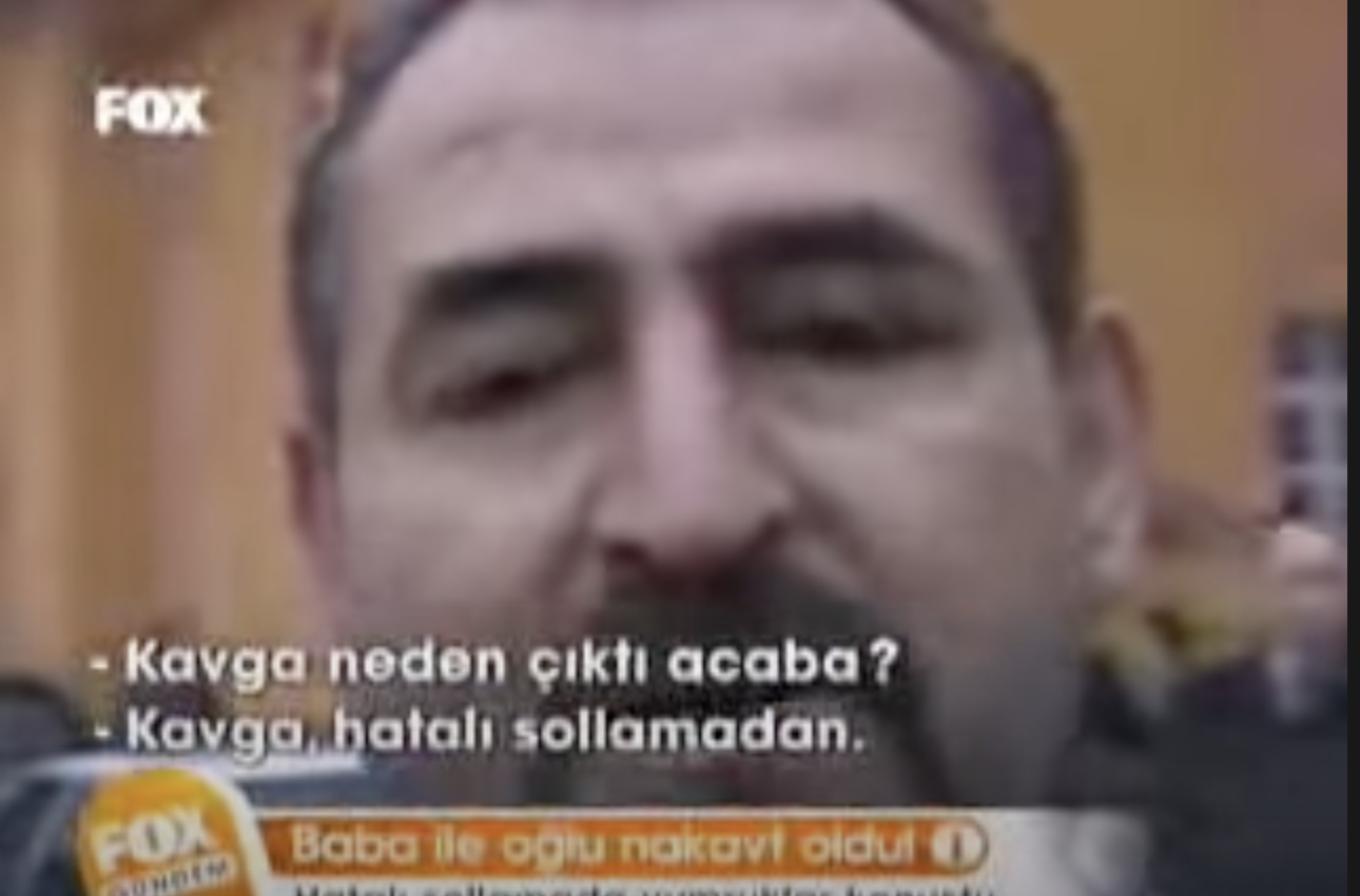 İşte O Meşhur Video: Hatalı Sollama (Kavga)